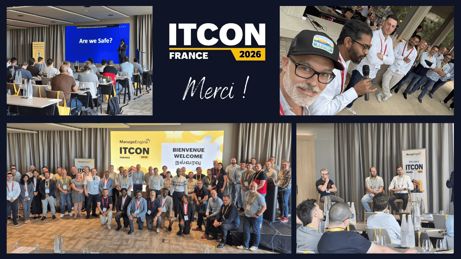ITCON France 2026 : retour sur l'évènement IT organisé par LAZAR SOFT et ManageEngine